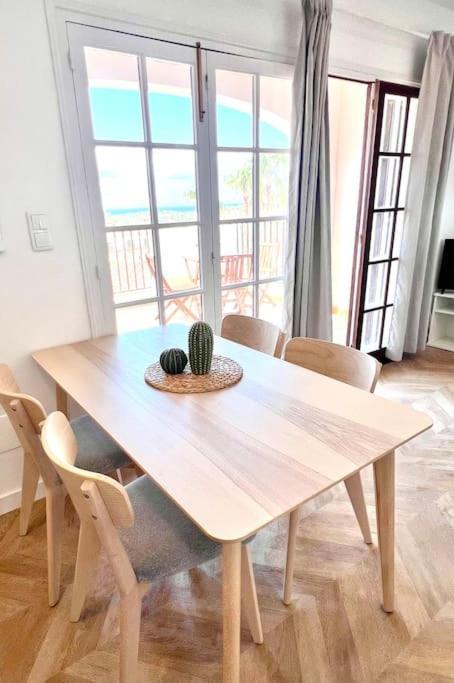 Atico Con Vistas Al Mar Cala Enporter Cala En Porter  ภายนอก รูปภาพ